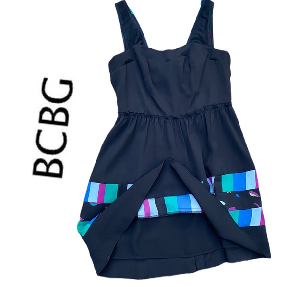 BCBG Fit & Flare Mini Dress - Picture 1 of 8